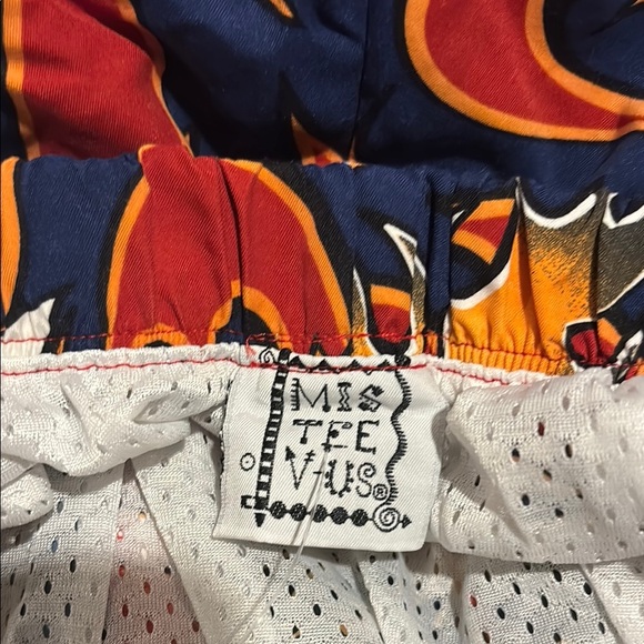 MISS TEE V US EUC BOYS SWIM BATHING SUIT SHORTS SUMMER BEACH POOL CASUAL SZ 10 - Picture 4 of 4